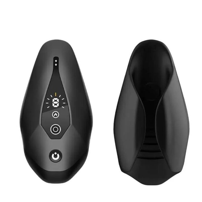 Lovesvibe 9 Vibrations Male Penis Training with LCD Display Automatic Male Masturbator Glans Trainer