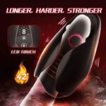 Lovesvibe 9 Vibrations Male Penis Training with LCD Display Automatic Male Masturbator Glans Trainer