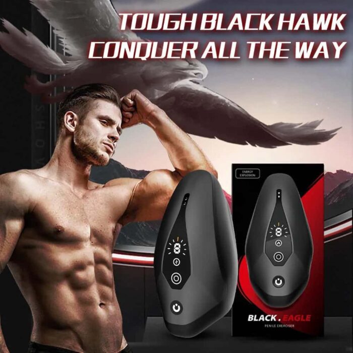 Lovesvibe 9 Vibrations Male Penis Training with LCD Display Automatic Male Masturbator Glans Trainer