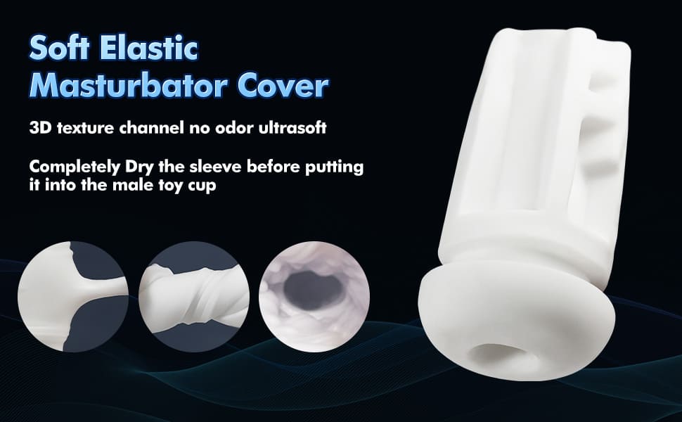 Lovesvibe 9 Vibrations Sucking Male Masturbator with LCD Display Heating Electric Blowjob Penis Trainer