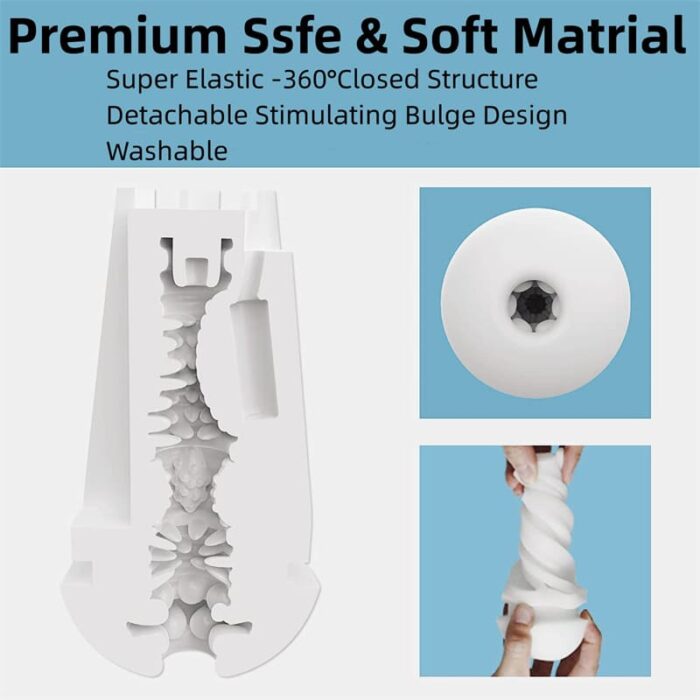 Lovesvibe Automatic Male Masturbator Cup with 9 Vibration & 4 Sucking Modes Male Sex Toy for Penis Stimulation