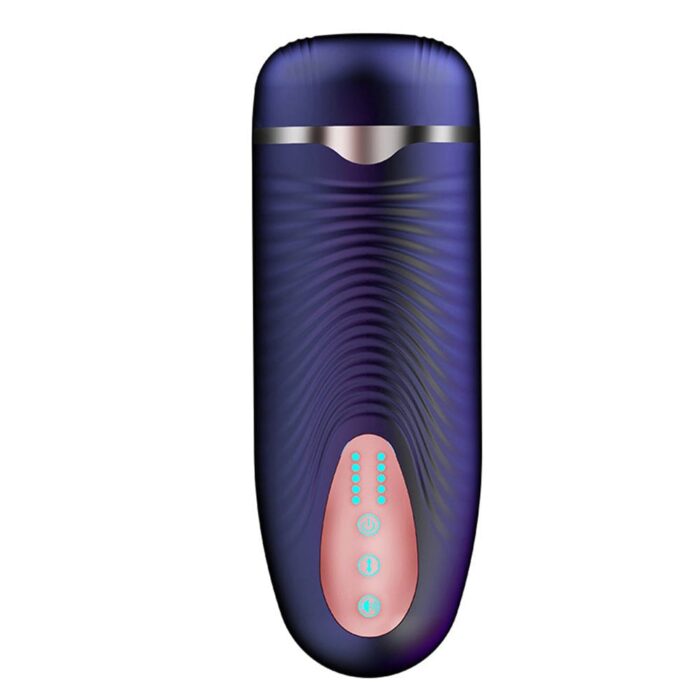 Lovesvibe Automatic Male Masturbator with 10 Vibrating Sucking 3D Texture Channel Electric Male Stroker