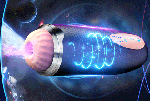 Lovesvibe Automatic Male Masturbator with 10 Vibrating Sucking 3D Texture Channel Electric Male Stroker
