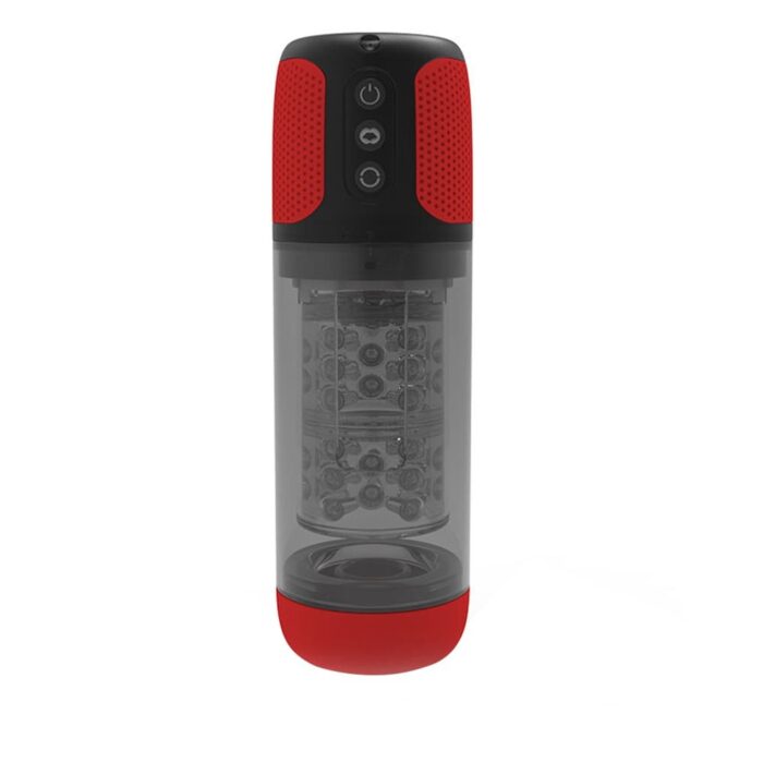 Lovesvibe Automatic Male Masturbator with 10 Vibration 5 Sucking Rotation Voice Function Vagina Male Sex Toys
