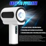 Lovesvibe Automatic Male Masturbator with 7 Vibrations & 5 Thrusting Sucking Rotation Handheld Sex Toy for Men