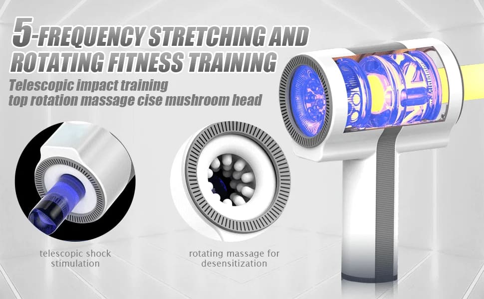Lovesvibe Automatic Male Mastusbafor with 7 Vibration 5 Thrusting Rotation bj Machine Simulator