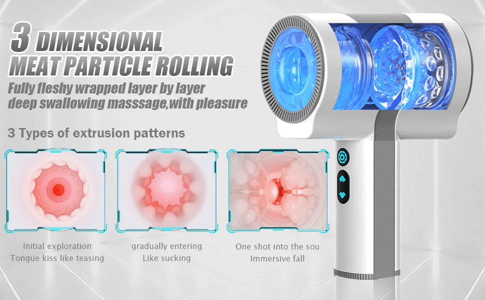 Lovesvibe Automatic Male Mastusbafor with 7 Vibration 5 Thrusting Rotation bj Machine Simulator