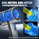 Lovesvibe Automatic Male Mastusbafor with 7 Vibration 5 Thrusting Rotation bj Machine Simulator