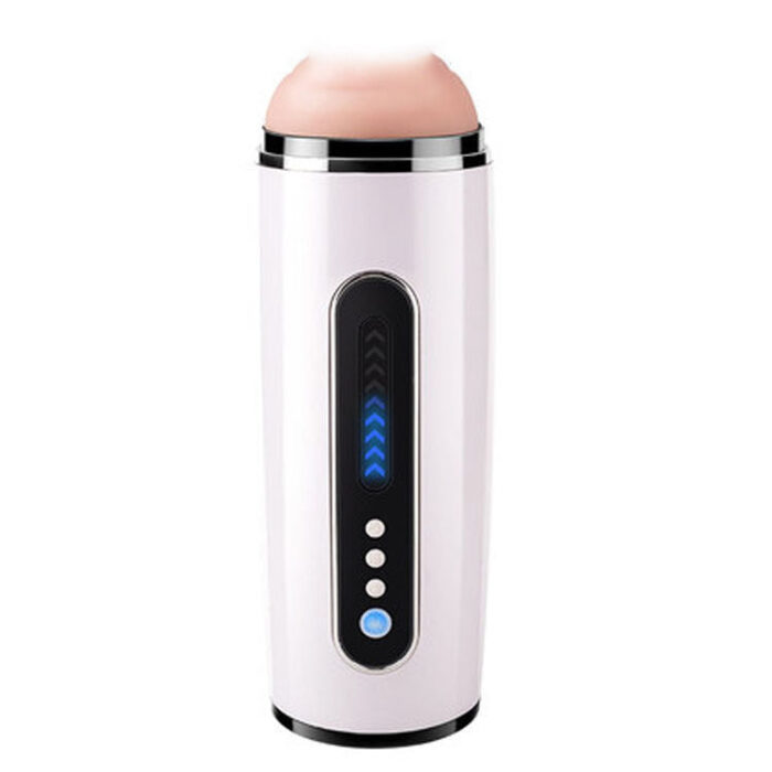 Lovesvibe Automatic Masturbator Penis Pump with 7 Vibration Sucking Hands Free Sex Machines with Suction Base