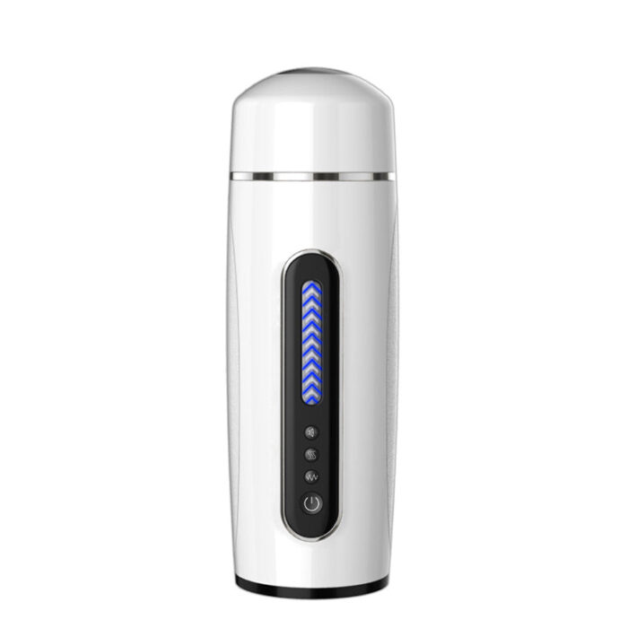 Lovesvibe Automatic Masturbator Penis Pump with 7 Vibration Sucking Hands Free Sex Machines with Suction Base