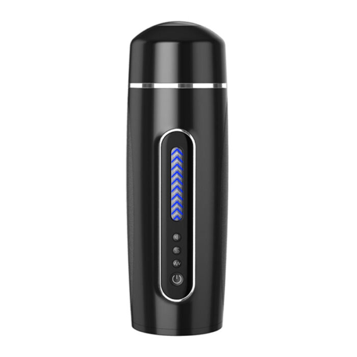 Lovesvibe Automatic Masturbator Penis Pump with 7 Vibration Sucking Hands Free Sex Machines with Suction Base