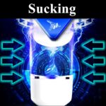 Lovesvibe Automatic Masturbator Penis Pump with 7 Vibration Sucking Hands Free Sex Machines with Suction Base