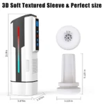 Lovesvibe Automatic Masturbator with 5 Thrusting Vibration Sucking Modes Voice Heating Sex Toys for Men