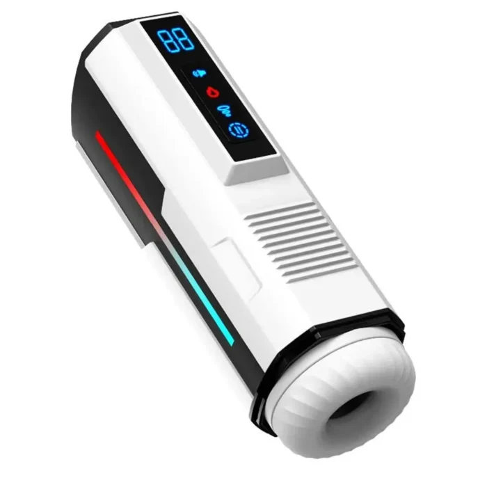 Lovesvibe Automatic Masturbator with 5 Thrusting Vibration Sucking Modes Voice Heating Sex Toys for Men