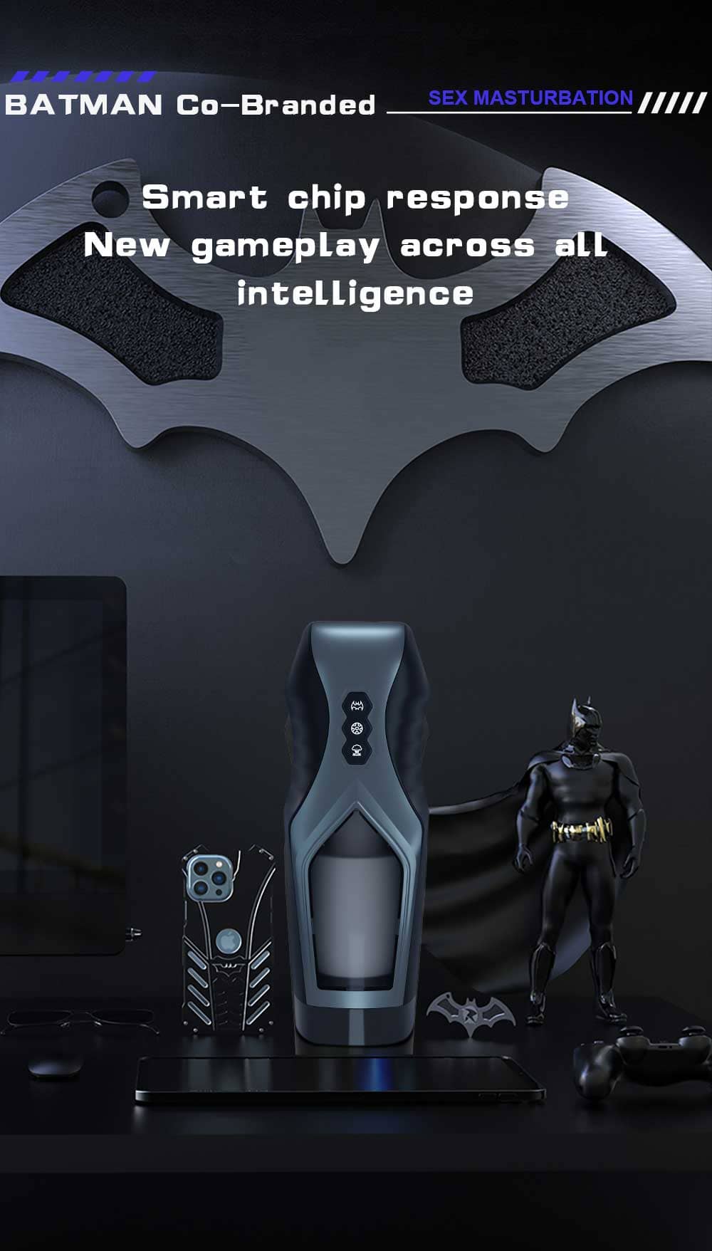 Lovesvibe Automatic Rotating Male Masturbator with 10 Vibration & 5 Rotation Modes for Penis Stimulation