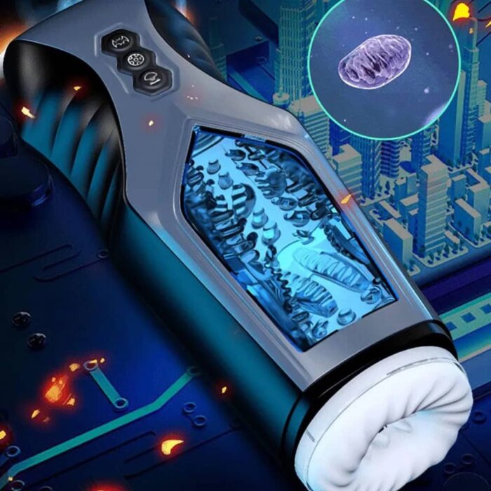 Lovesvibe Automatic Rotating Male Masturbator with 10 Vibration & 5 Rotation Modes for Penis Stimulation