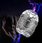 Lovesvibe Double-Headed Male Masturbator Super Soft TPE Channel Manual Pocket Pussy Penis Trainer