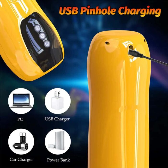 Lovesvibe Fully 3 in 1 Automatic Male Masturbator with 7 Sucking Roating Licking Modes Blowjob Sex Toy for Men 4
