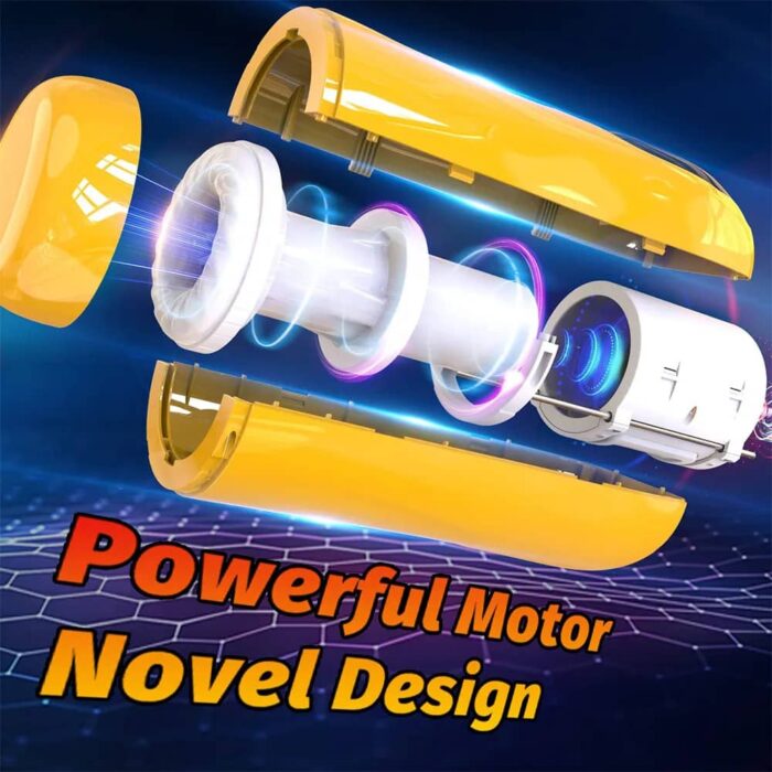 Lovesvibe Fully 3 in 1 Automatic Male Masturbator with 7 Sucking Roating Licking Modes Blowjob Sex Toy for Men 5