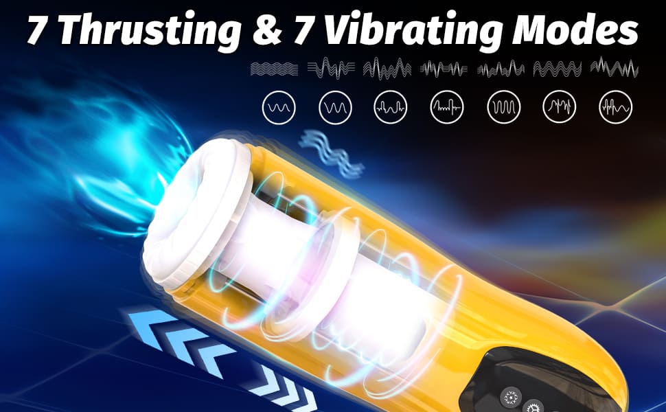 Lovesvibe Fully 3 in 1 Automatic Male Masturbator with 7 Sucking Roating Licking Modes Blowjob Sex Toy for Men 9