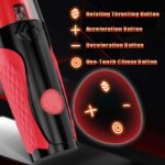 Lovesvibe Intelligent 360°Rotating Male Masturbator 1.38In Extra Long Reach Thrusting Penis Pump