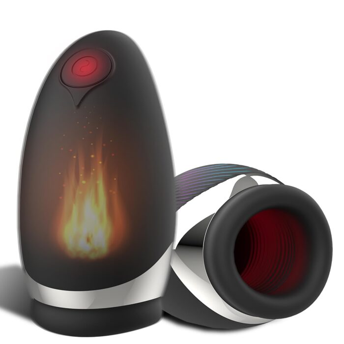 Lovesvibe Intelligent Automatic Male Masturbator with 9 Vibration 6 Sucking Heating Penis Glans Massage Pocket Pussy