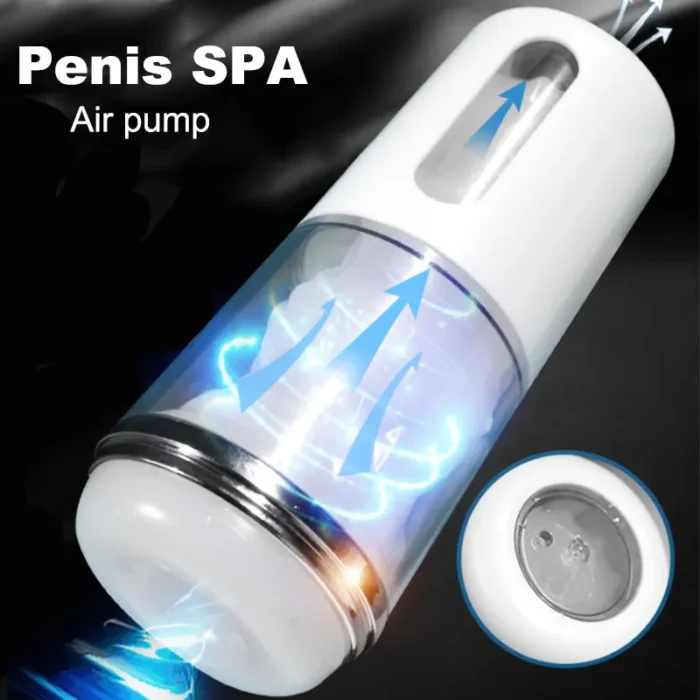 Lovesvibe Male Masturbator Deep Air Sucking Blowjob Male Stroker for Penis Stimulation-