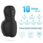 Lovesvibe Male Masturbator Penis Trainer With 7 Vibration 3 Sucking Modes Sex Toys for Men