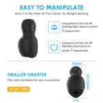 Lovesvibe Male Masturbator Penis Trainer With 7 Vibration 3 Sucking Modes Sex Toys for Men