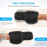Lovesvibe Male Masturbator Penis Trainer With 7 Vibration 3 Sucking Modes Sex Toys for Men