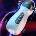 Lovesvibe Smart Vibration Sucking Male Masturbator with Voice Heating Function Electric Penis Pump