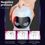 Lovesvibe Smart Vibration Sucking Male Masturbator with Voice Heating Function Electric Penis Pump
