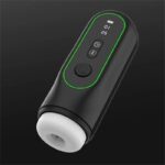 Lovesvibe Thrusting Automatic MaleMasturbator with 6 Vibrating 4 Sucking Heating LCD Display Sex Toys for Men
