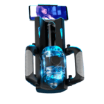 Lovesvibe Thrusting Cannon King 12cm Telescopic Super-long Automatic Masturbator With Handle