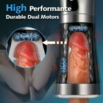 Luoge LG382 Automatic Masturbators 10 Vibrating 5 Sucking Smart Tongue Sucking Masturbation Cup