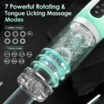 Male rose 2 Automatic Masturbator, 7 Rotating Sucking penniss Vacuum Pump