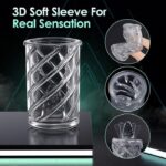 Male rose 2 Automatic Masturbator, 7 Rotating Sucking penniss Vacuum Pump