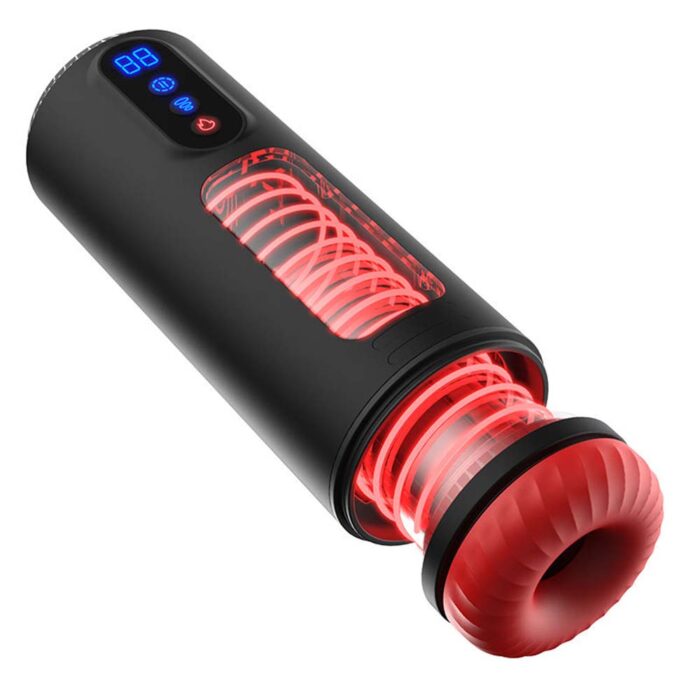 Max Jet Cup Automatic Male Masturbator 9 Vibration Rotation & Thrusting Modes Male Stroker