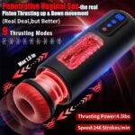 Max Jet Cup Automatic Male Masturbator 9 Vibration Rotation & Thrusting Modes Male Stroker