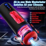 Max Jet Cup Automatic Male Masturbator 9 Vibration Rotation & Thrusting Modes Male Stroker