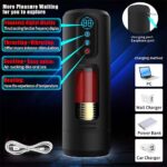 Max Jet Cup Automatic Male Masturbator 9 Vibration Rotation & Thrusting Modes Male Stroker