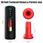 Max Jet Cup Automatic Male Masturbator 9 Vibration Rotation & Thrusting Modes Male Stroker