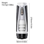 Mech Warrior 7 Thrust & Rotate Male Masturbator 3D Real Texture Sleeve with Voice Sex Toy for Men