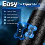 Omysky Automatic Male Masturbator with Voice Interactive - 6 Frequency 3 Speed Male Sex Toy