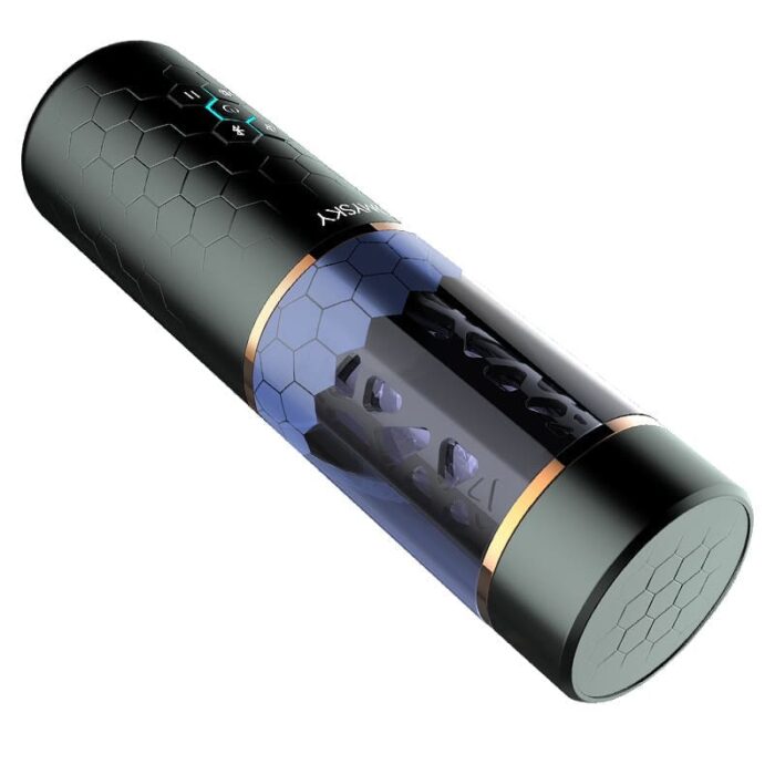 Omysky Automatic Male Masturbator with Voice Interactive - 6 Frequency 3 Speed Male Sex Toy