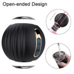Pumpkin Bomb Automatic Male Masturbator with 8 Telescopic & Rotation Modes Blowjob Sex Machine