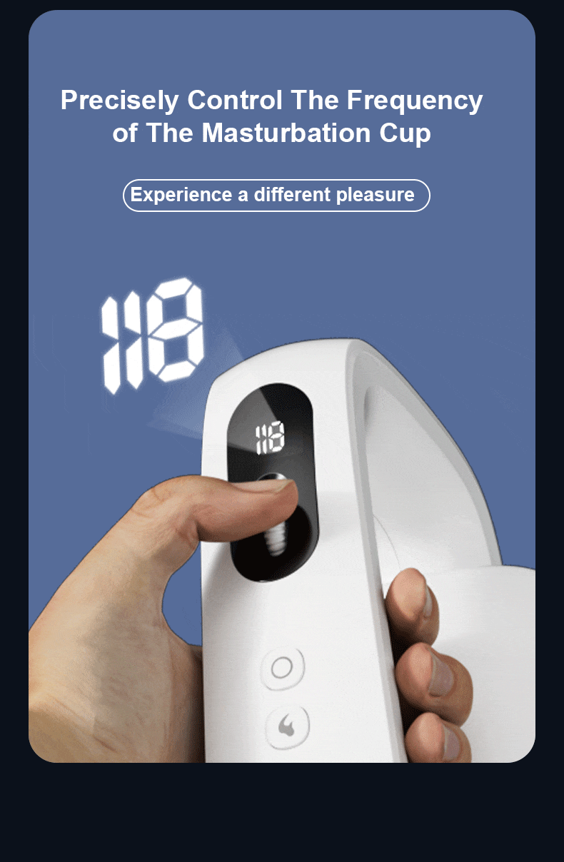 SVAKOM APP Control Automatic Male Masturbator with 5 Thrusting & 10 Vibration Modes Heated Handheld Sex Toys for Men
