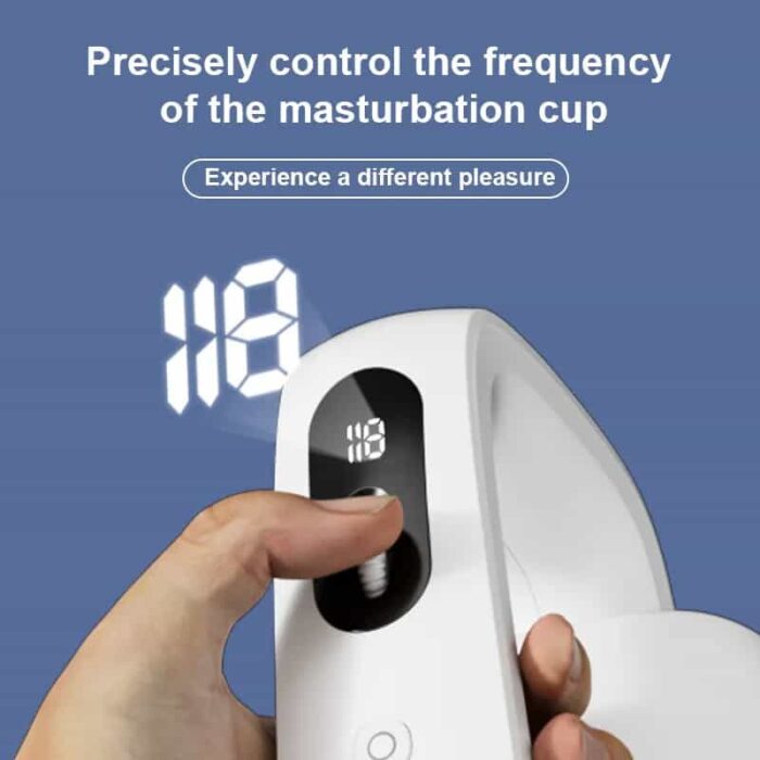 SVAKOM APP Control Automatic Male Masturbator with 5 Thrusting & 10 Vibration Modes Heated Handheld Sex Toys for Men