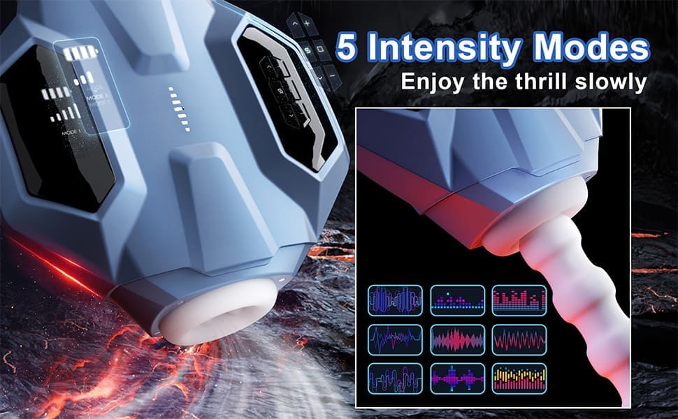 Svakom Hunter X Galaxy Battleship Automatic Male Masturbator Double Channel Sucking Heated Male Stroker