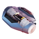 Svakom Hunter X Galaxy Battleship Automatic Male Masturbator Double Channel Sucking Heated Male Stroker